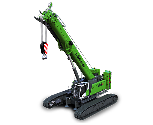 SENNEBOGEN 130 t telescopic crawler crane telecrane 6133 E